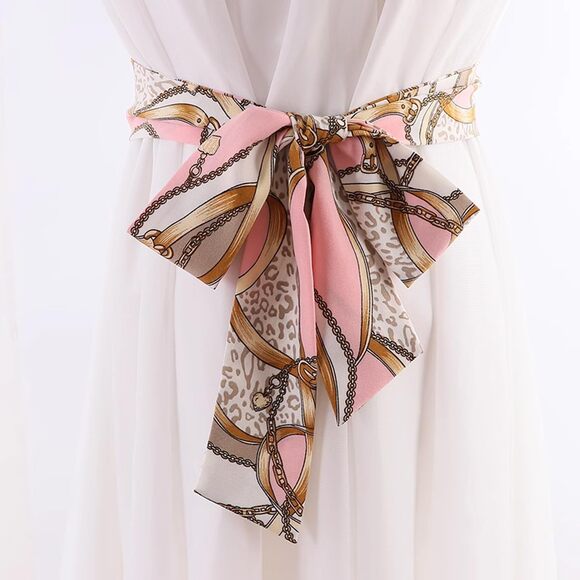 Women Skinny Scarf Belt,ribbon Scarf Long Skinny Satin Belt Sash Necktie Neck😚 - Picture 7 of 7